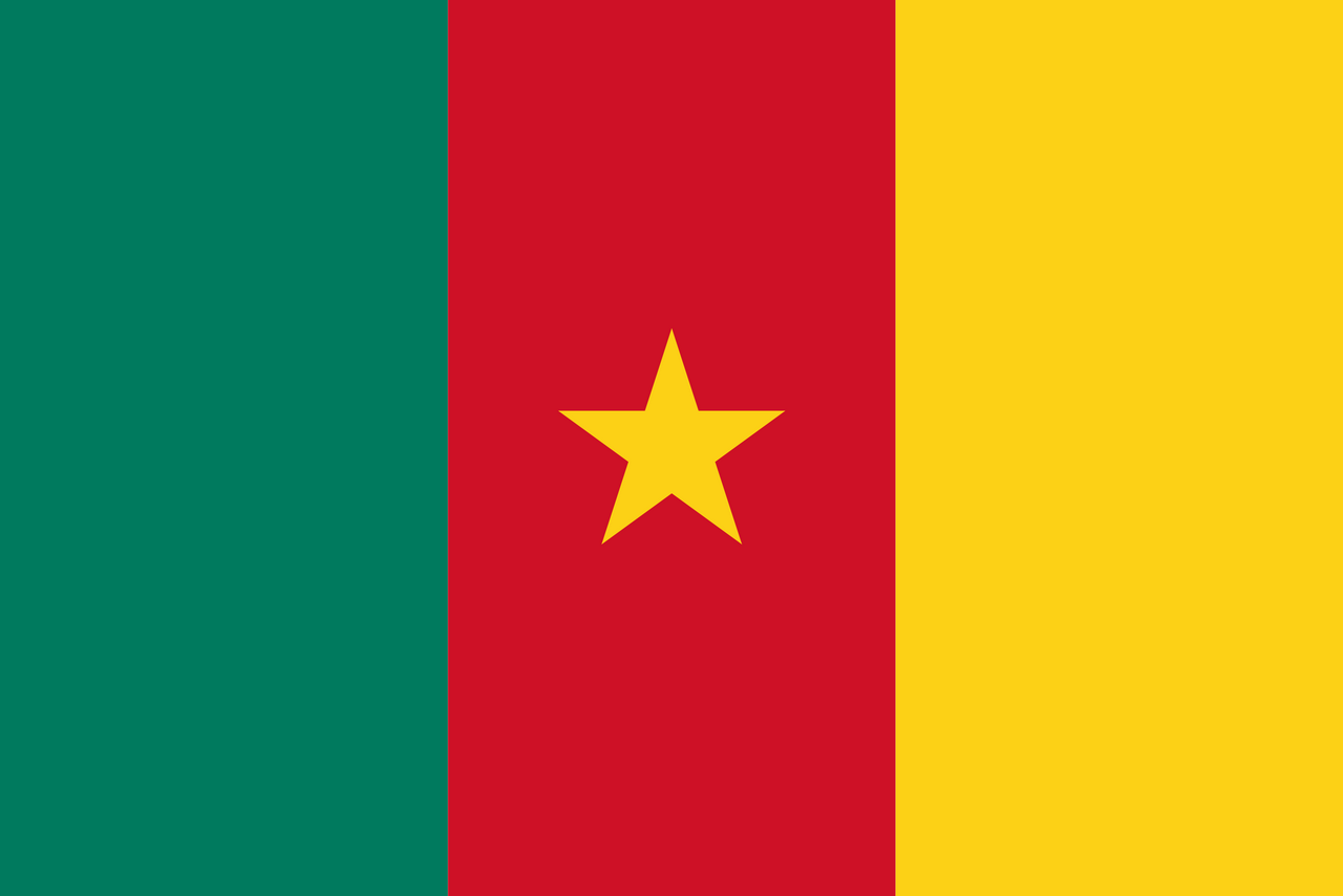 Kamerun Flagge