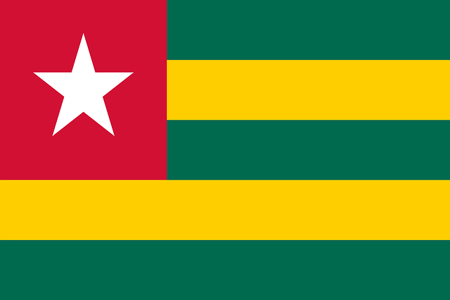 Togo Flagge