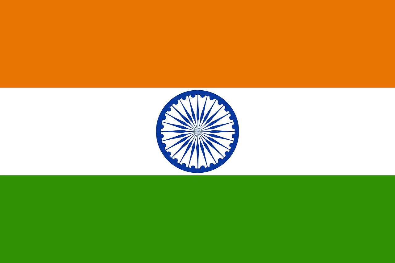 Indien Flagge