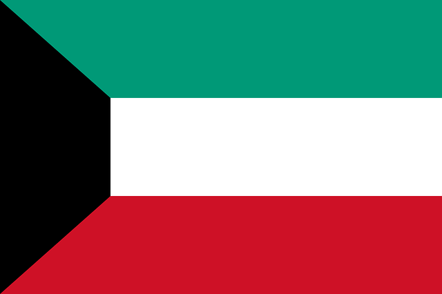 Kuwait Flagge