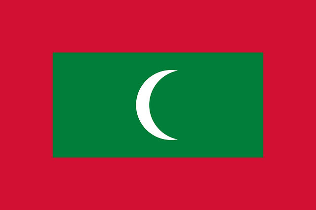 Malediven Flagge