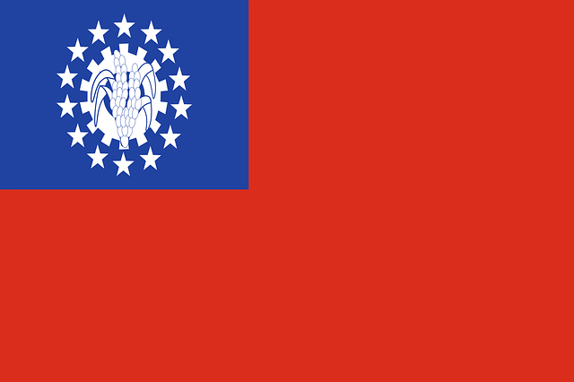 Myanmar Flagge