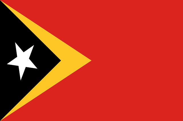 Osttimor Flagge