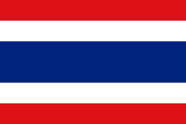 Thailand Flagge