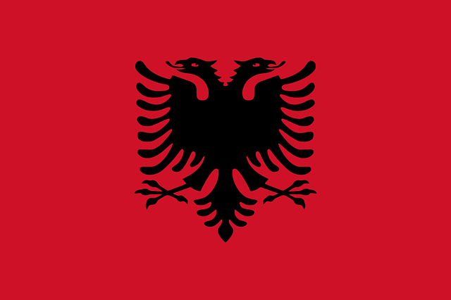 Albanien Flagge