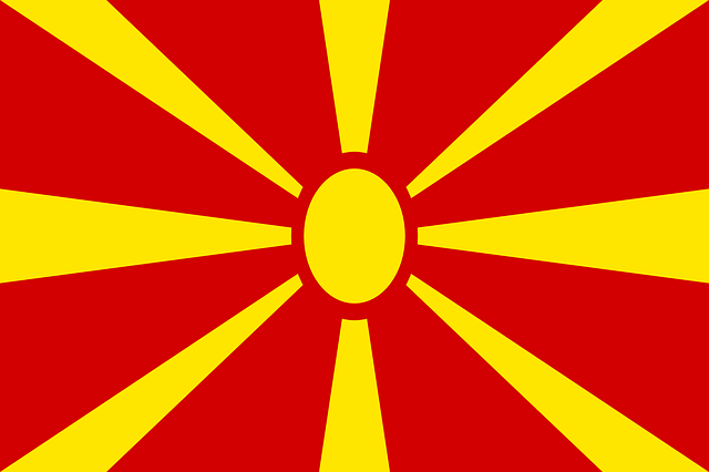 Mazedonien Flagge