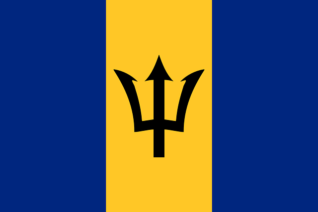 Barbados Flagge