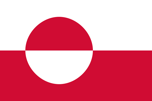 Grönland Flagge