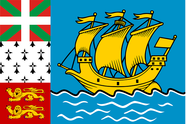 Saint-Pierre und Miquelon Flagge