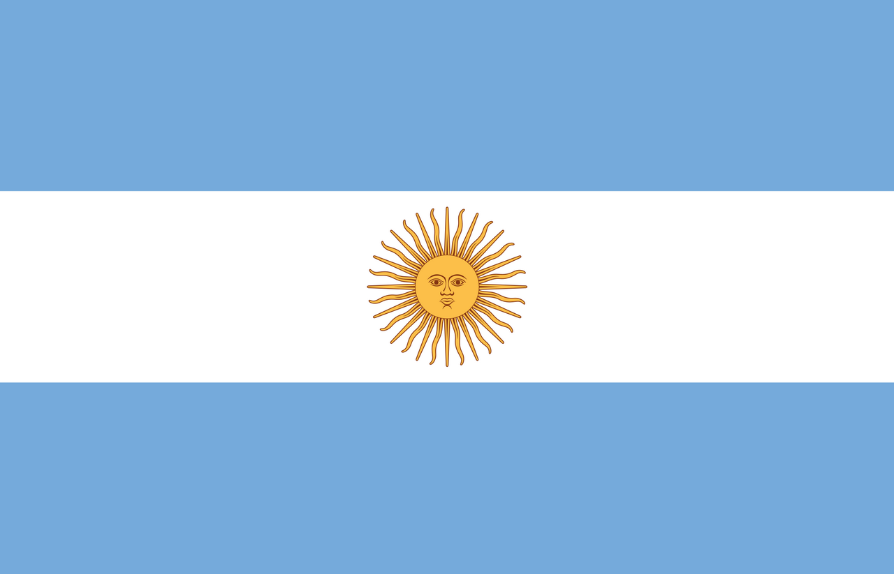 Argentinien Flagge