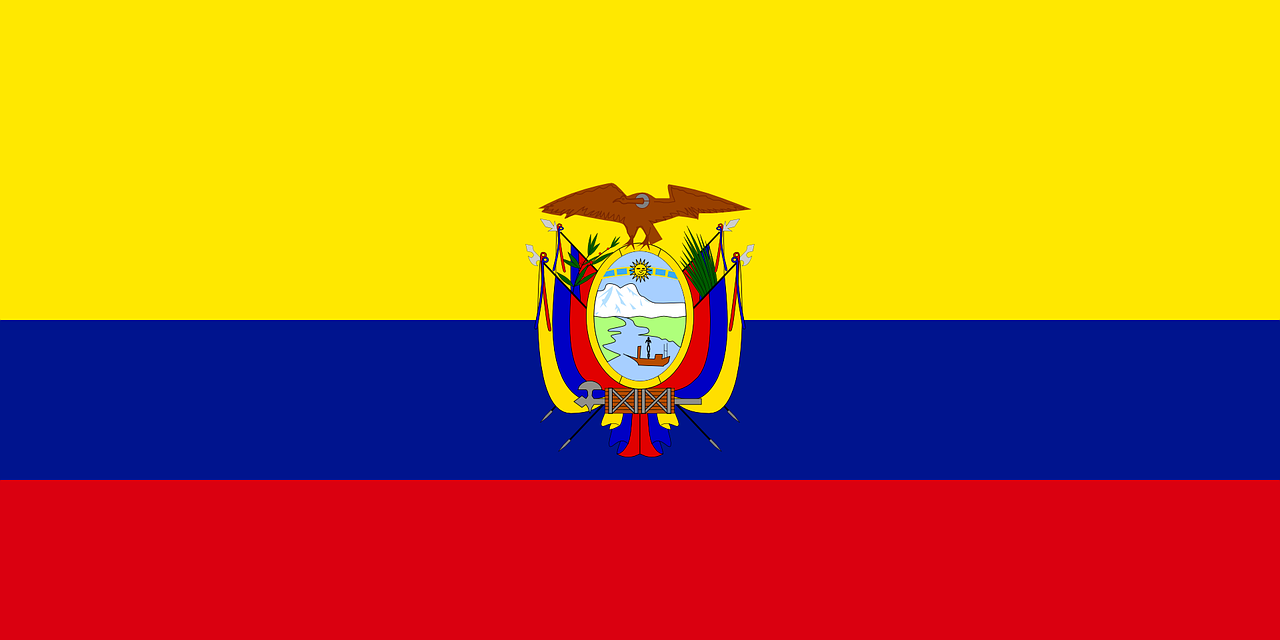 Ecuador Flagge