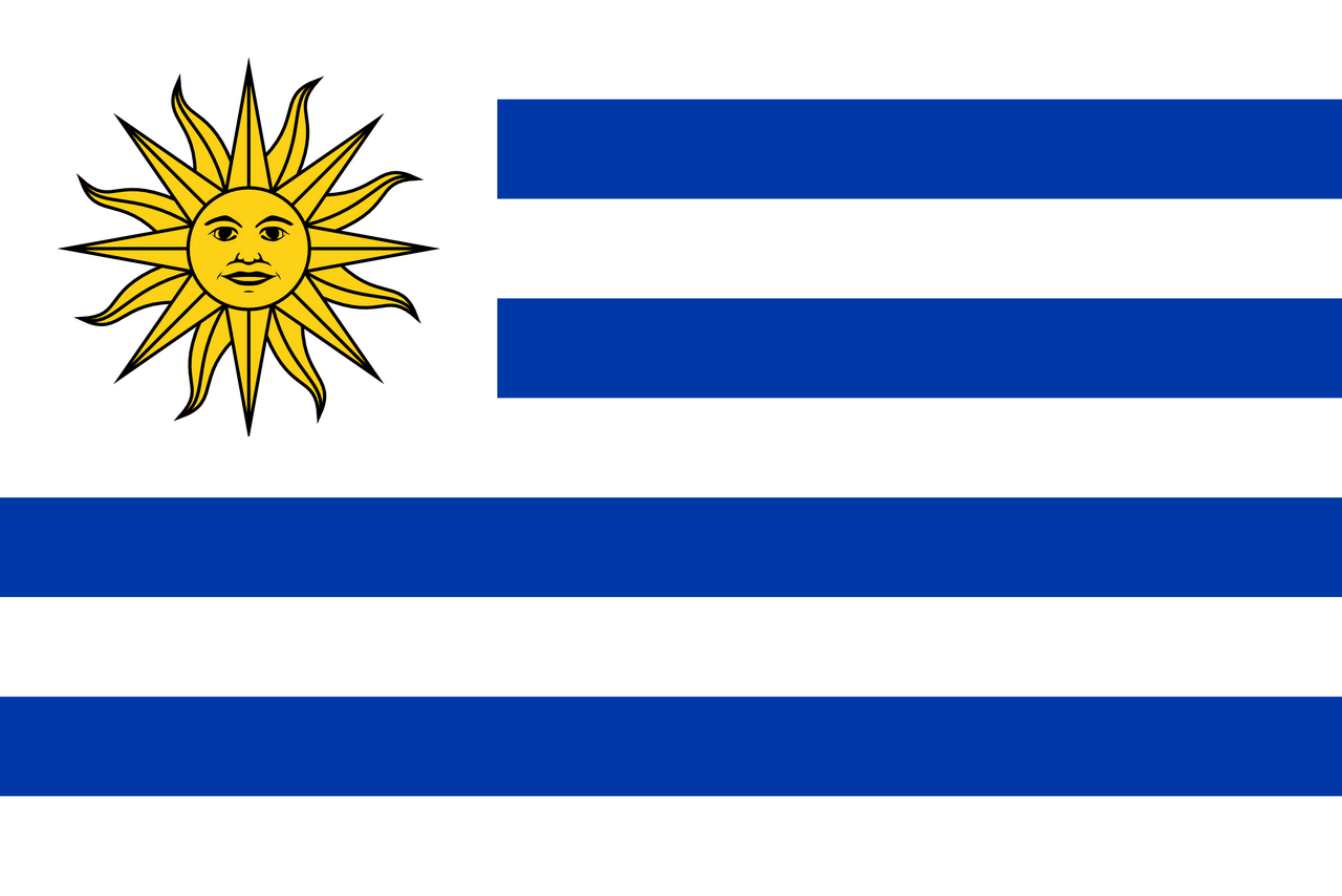 Uruguay Flagge